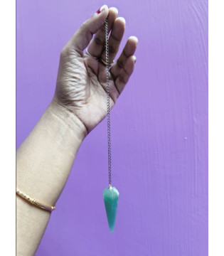 Green aventurine pendulum