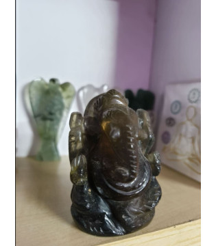 Flourite Ganesha 4"